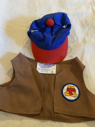 Build A Bear Girl Scout Brownies Vest Teddy Clothes With Bear Patch
